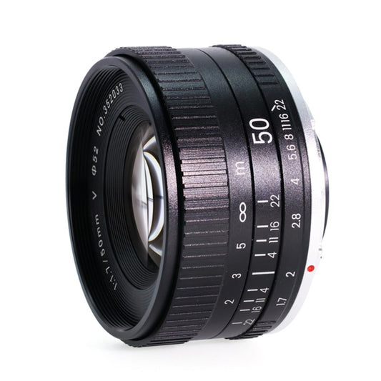 50mm F1.7 Large Aperture Manual Lens Portrait Prime Lens Mirrorless DSLR Full Frame Lens Small Lens