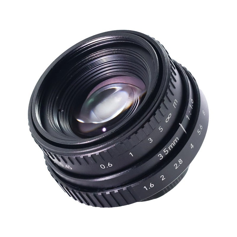 35mm F1.6 Large Aperture Manual Fixed Focus Lens Camera Lens APS-C Format Landscape Portrait Photography