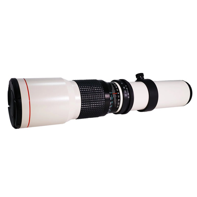 500mm F8.0 Fixed Focus Telephoto Lens Full Frame Moon Viewing Bird Watching Telephoto Lens Manual Camera Lens