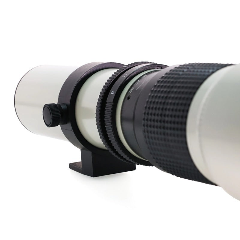 500mm F8.0 Fixed Focus Telephoto Lens Full Frame Moon Viewing Bird Watching Telephoto Lens Manual Camera Lens