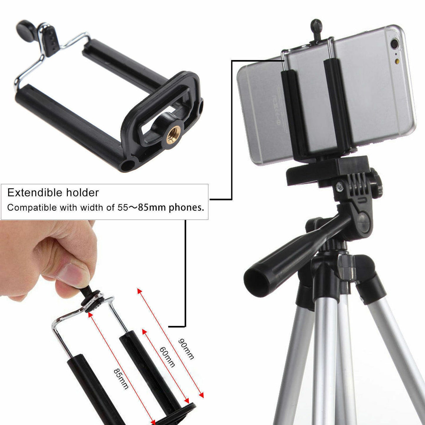Camera Tripod Stand Holder,Portable Tripod,Live Stream Holder,Camera Tripod