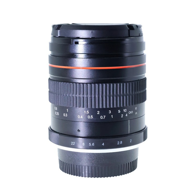 35mm F2.0 Full Frame Fixed Focus Lens Wide Angle Large Aperture Manual Lens Humanistic Portrait Street Shooting Tool SLR Micro Single Camera Universal Lens