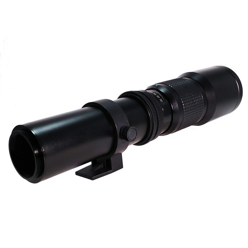 500mm F8.0-32 Fixed Focus Telephoto Lens Full Frame Long Focus Telescope Lens for DSLR and Mirrorless Cameras Manual